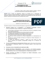 Procedimientos para Solicitar Permisos de Edificacion