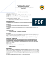 Secuencia didáctica de matemáticas para primer grado