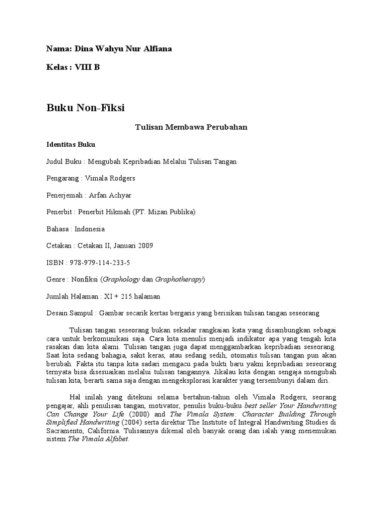 Buku Non Fiksi | PDF