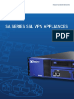 Sa Series SSL VPN Appliances: Product Category Brochure
