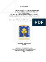 Perancangan Jembatan Kiringan Dengan Gelagar Baja Berdasarkan Sni 1725-2016 DAN SNI 2833-2016 (Design of Kiringan Bridge With A Steel