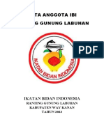 Data Anggota IBI Ranting Gunung Labuhan