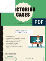 Factoring Cases: by Andrés Alfonso Polo