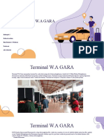 Etika Administrasi Pelayanan Terminal W.A GARA: Kelompok 2 Rahmat Maulana Ibnu Purnomo G Rahman Novitasari Ade Setiawati