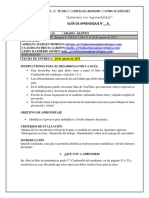 I. E. D. Técnico Comercial Mariano Ospina Rodríguez: Guía de Aprendizaje # - 8