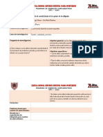 Maestros en Formación: Asesor: Tema de Investigación