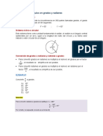 1 Medida de Ángulos en Grados y Radianes