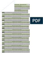 Escala de Horários - 4 Turmas Cimento Verde Do Brasil - Periodo: 01/2016 A 12/2016