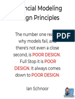 Financial Modeling Design Principles