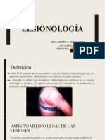 Lesionología: Msc. Lineth T. Fernandez Delgadillo Medicina Legal
