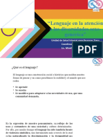 Lenguaje en La Atención A Las Diversidades Sexo-Genérica