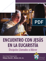 Encuentro Con Jesús en La Eucaristía: Discípulos Llamados A Adorar