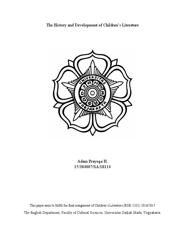 The evolution of children s literature from ancient folktales to the