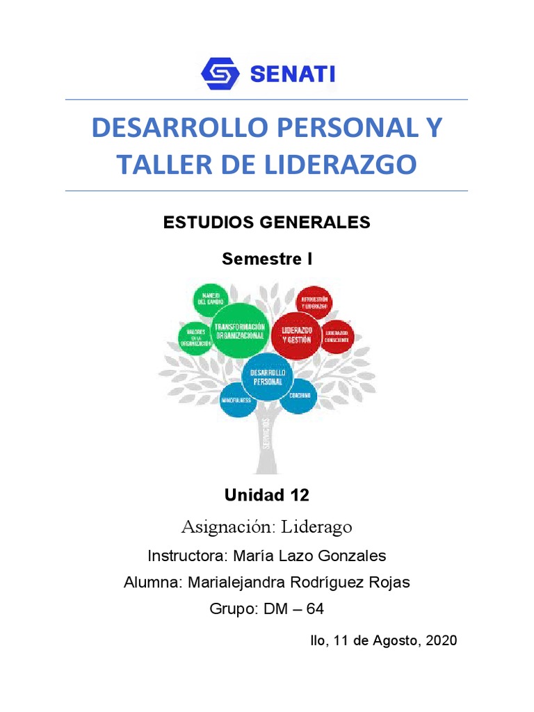 Unidad 12 - Liderazgo | PDF | Relaciones personales, crianza y ...