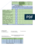 Tabla Prueba Comprensiva