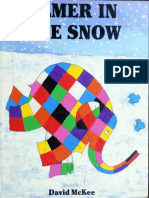 Elmer In The snow