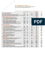 Presupuesto General Proyecto