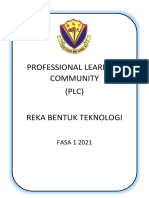 Professional Learning Community (PLC) Reka Bentuk Teknologi: FASA 1 2021