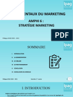 Fondamentaux Du Marketing: Amphi 6: Stratégie Marketing