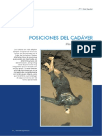 Posiciones cadáveres según forense