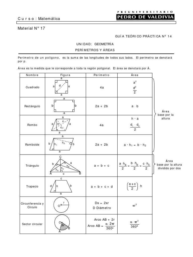 Material #17: C U R S O: Matemática | PDF | Triángulo | Geometría Elemental