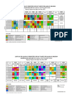Jadwal Mapel 2022 Baru