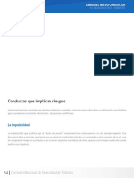 Conductas Que Implican Riesgos: Comisión Nacional de Seguridad de Tránsito