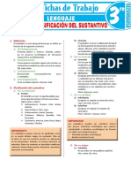 Definición Y Clasificación Del Sustantivo