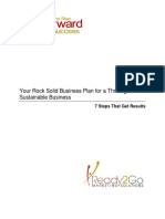 Your Rock Solid Business Plan Template 2016