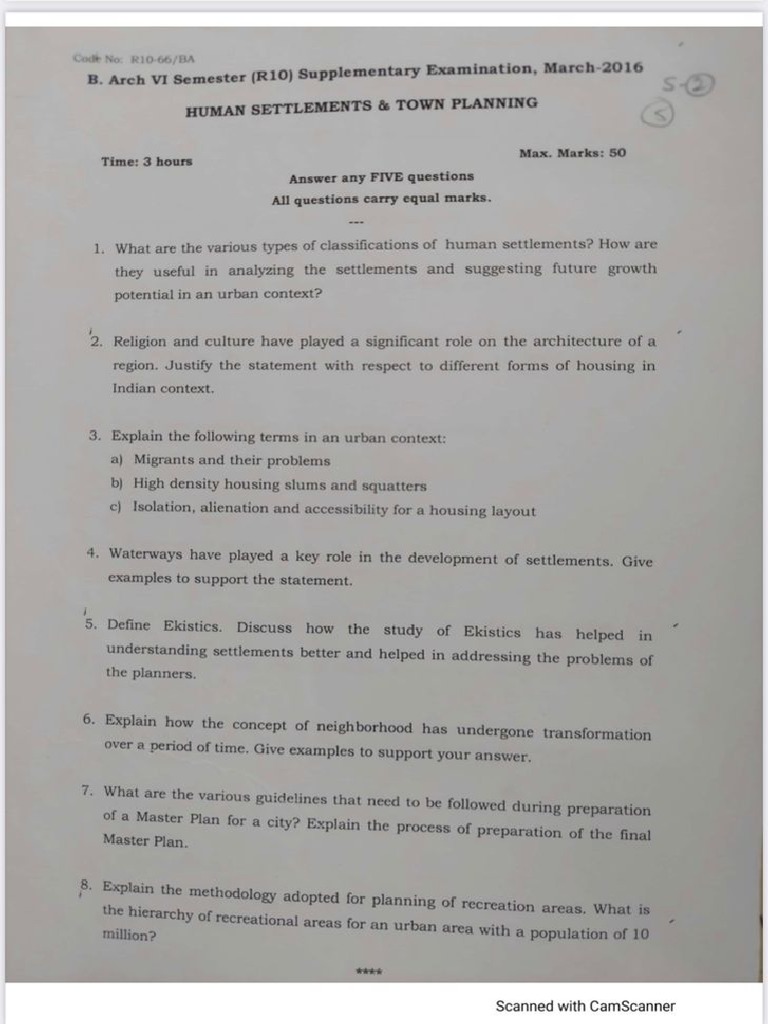 HSTP Question Paper PDF