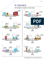 Balance Scales Metric 1