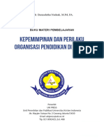 Kepemimpinan Dan Perilaku Organisasi Pendidikan Di Era 4.0: DR - Dr. Bernadetha Nadeak, M.PD, Pa