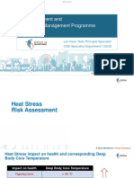 Risk Assessment and Heat Stress Management Programme