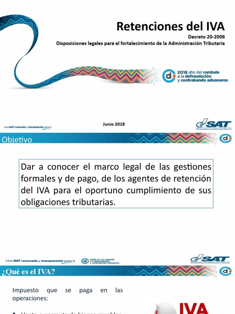 Sanciones y Retenciones del IVA en Guatemala | PDF | Impuesto al valor ...