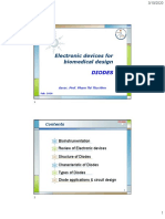 Electronic Devices For Biomedical Design: Diodes