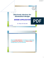 Electronic Devices For Biomedical Design: Diode Applications