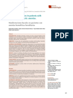 Oral Manifestations in Patients With Hereditary Hemolytic Anemias