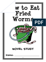 How To Eat Fried Worms Novel Study - by McMarie