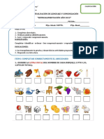 Evaluación de Lenguaje y Comunicación