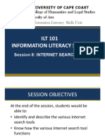 Session 8 - Internet Search Tools