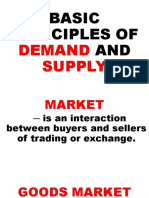 Basic Principles of AND: Demand Supply