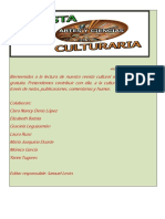 Revista Culturaria 29a Edicion