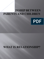 Relationship Between Parents and Children