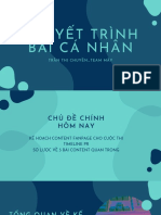 thuyết trình bài cá nhân