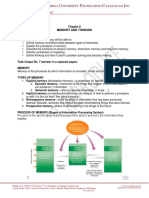 Chapter+8 Memory+and+thinking