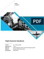 Flight Examiner Handbook: Approval Tier Approver Sponsor Review Date