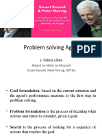 Problem Solving Agents: J. Felicia Lilian