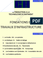 Fondations Et Ytravaux D'infrastructure