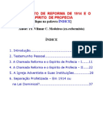 O Movimento de Reforma de 1914 E O Espírito de Profecia