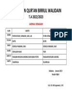 Pesantren Qur'An Birrul Walidain: Jadwal Seragam